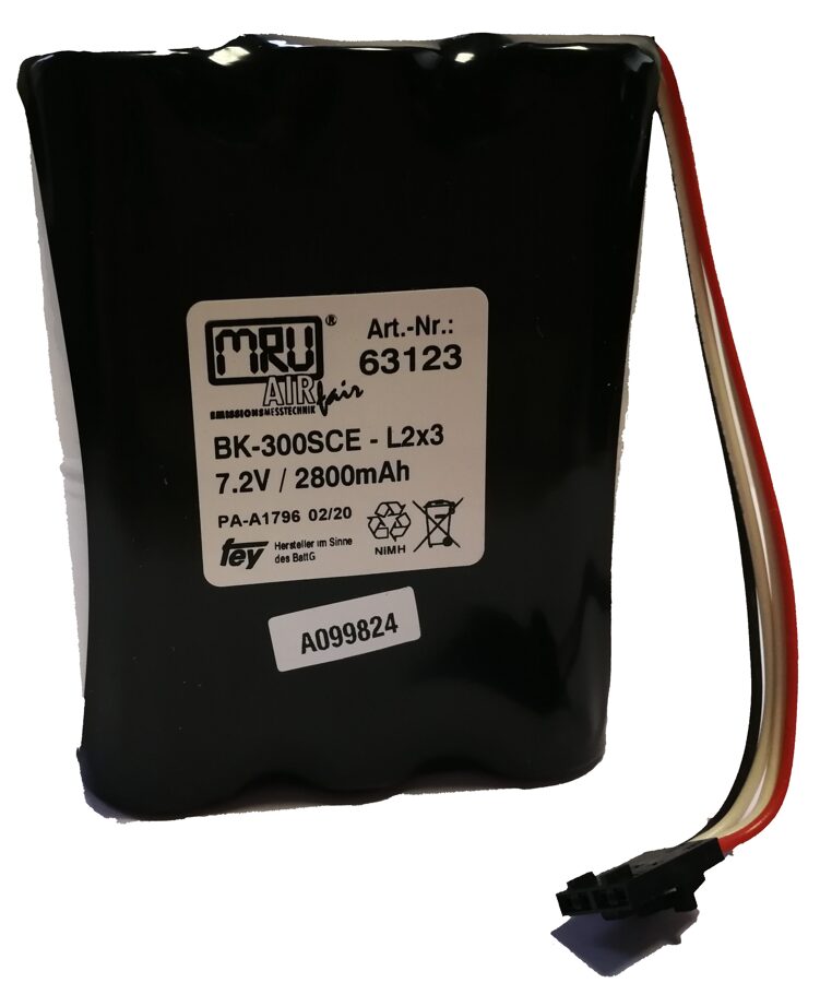 Battery: Akku-Pack 7.2 V Spectra2000 MRU