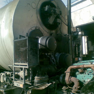 2 x R20-AE 240 kW (Bituma mobīlā sildīšanas iekārta uz kravas auto)