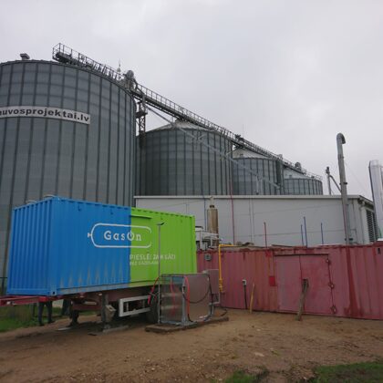  Biogāze/CNG 900kW un CNG 900kW Vaiņode