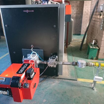 Skonto metāls, ražotne SIA, Tukums. MG20/2-LPG-LMV 900kW